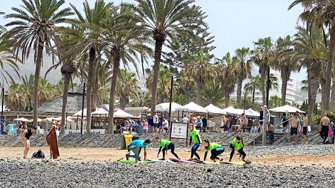 Beach And Pool In Playa De Las Americas公寓 外观 照片